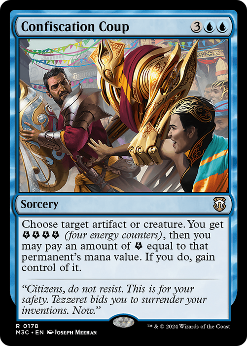 Confiscation Coup [M3C-178] Foil - Modern Horizons 3 Commander