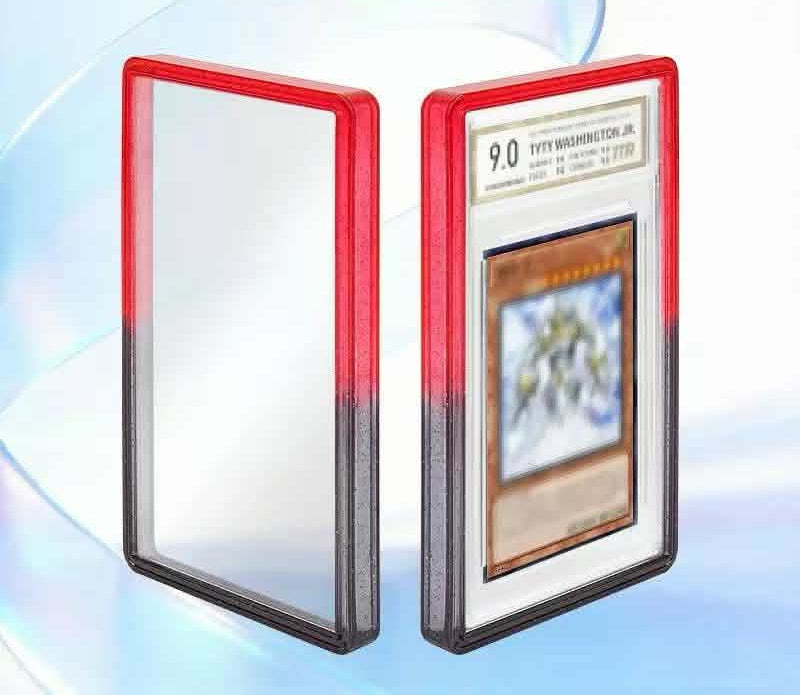 Protective Bumper Guard with Clear Backing for PSA Graded Card