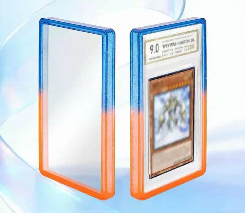 Protective Bumper Guard with Clear Backing for PSA Graded Card