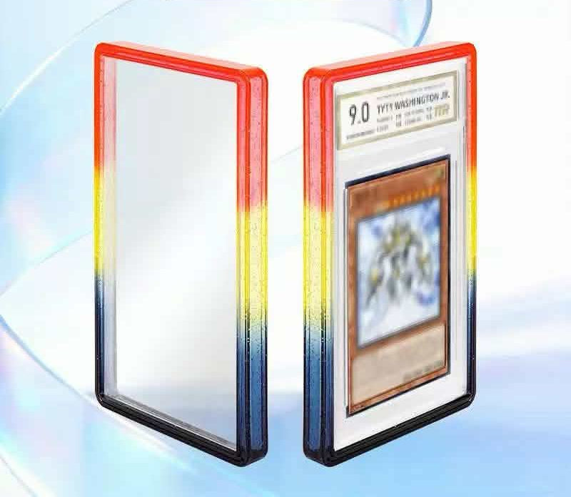Protective Bumper Guard with Clear Backing for PSA Graded Card