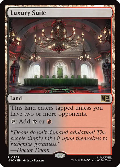 Image for Luxury Suite (252) [Commander: Marvel Super Heroes] - Magic: The Gathering