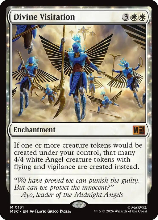 Image for Divine Visitation (131) [Commander: Marvel Super Heroes] - Magic: The Gathering