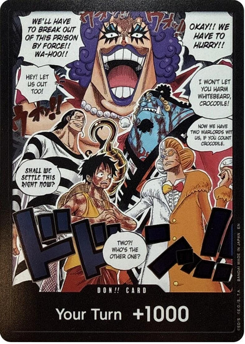 Image for DON!! Card (Alternate Art) [The Time of Battle] - One Piece Card Game