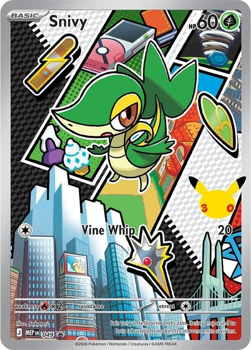 Image for Snivy - 049 (049) (Holofoil) [ME: Mega Evolution Promo] - Pokemon