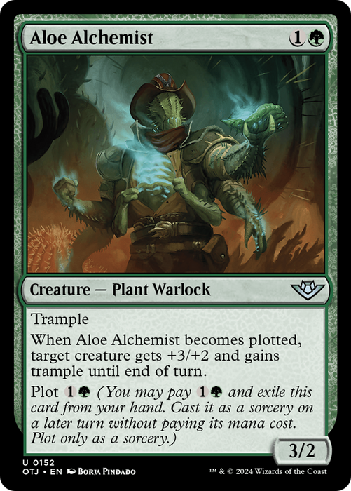 Aloe Alchemist [OTJ-152] Foil - Outlaws of Thunder Junction