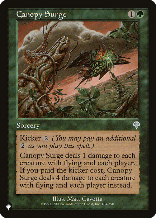 Canopy Surge [PLST-INV-184] - The List