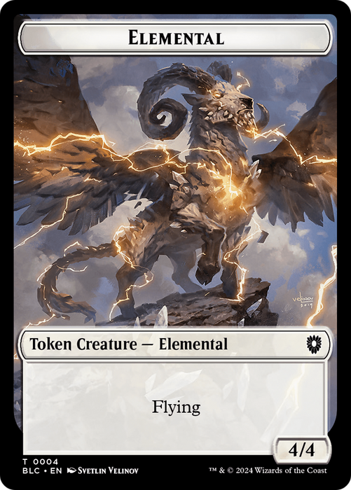 Elemental [TBLC-004] - Bloomburrow Commander Tokens