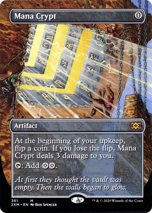 Mana Crypt (Borderless) [2XM-361] - Double Masters