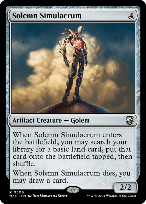 Solemn Simulacrum [M3C-306] - Modern Horizons 3 Commander