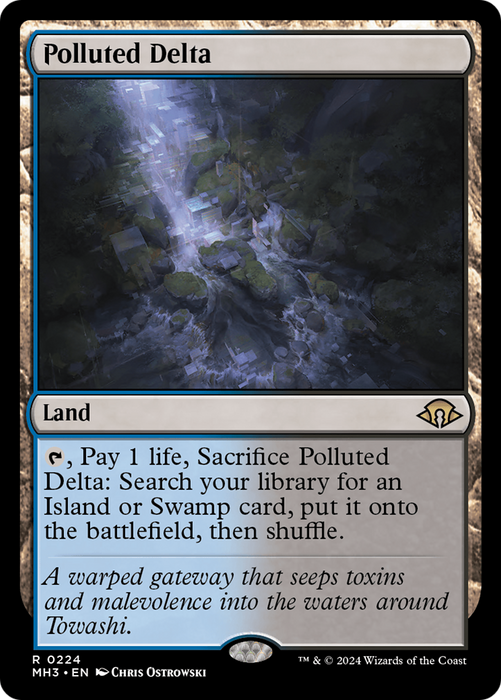 Polluted Delta [MH3-224] Foil - Modern Horizons 3