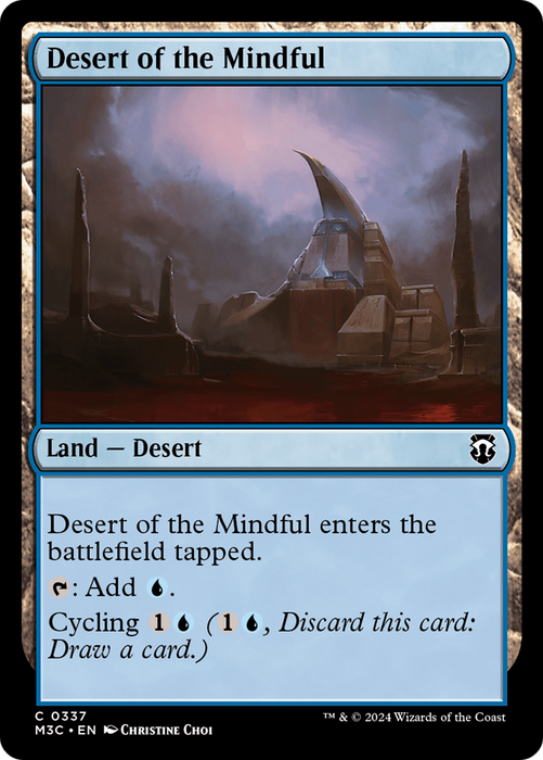 Desert of the Mindful [M3C-337] Foil - Modern Horizons 3 Commander