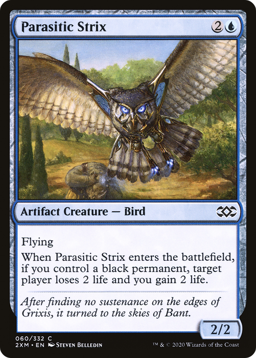 Parasitic Strix [2XM-060] Foil - Double Masters