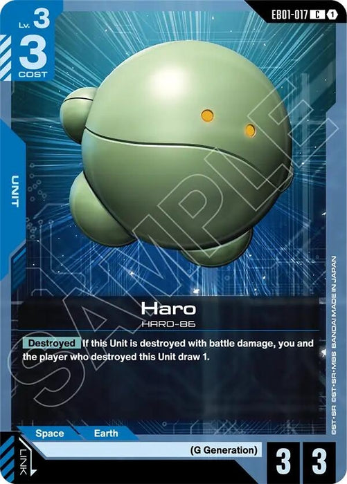Image for Haro (EB01-017) [Eternal Nexus] - Gundam Card Game