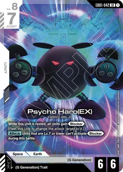 Image for Psycho Haro (EX) (EB01-042) (Holofoil) [Eternal Nexus] - Gundam Card Game