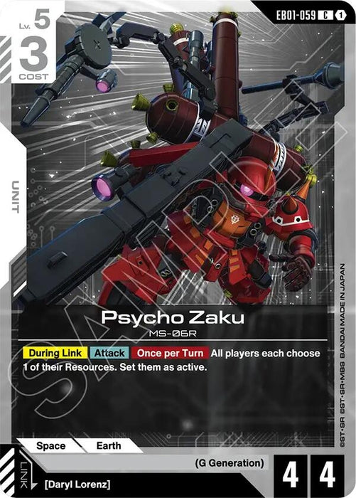 Image for Psycho Zaku (EB01-059) [Eternal Nexus] - Gundam Card Game