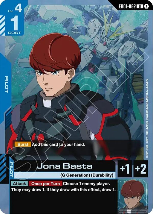 Image for Jona Basta (EB01-062) [Eternal Nexus] - Gundam Card Game