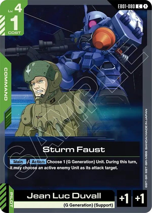 Image for Sturm Faust (EB01-080) [Eternal Nexus] - Gundam Card Game