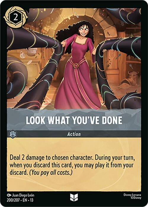 Image for Look What You've Done (200/207) [Attack of the Vine!] (13) - Disney Lorcana