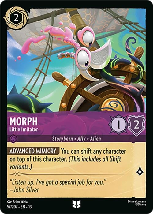 Image for Morph - Little Imitator (57/207) [Attack of the Vine!] (13) - Disney Lorcana