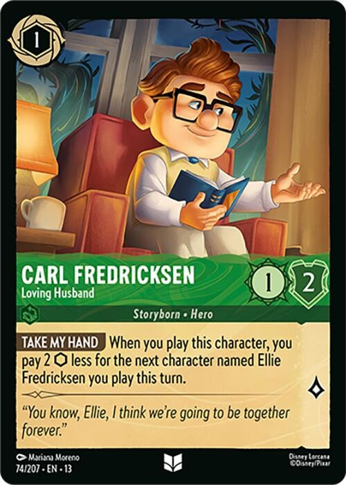 Image for Carl Fredricksen - Loving Husband (74/207) [Attack of the Vine!] (13) - Disney Lorcana