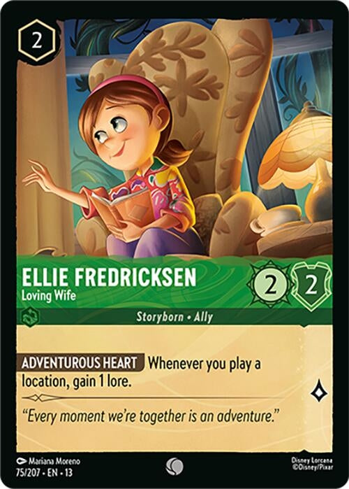 Image for Ellie Fredricksen - Loving Wife (75/207) [Attack of the Vine!] (13) - Disney Lorcana
