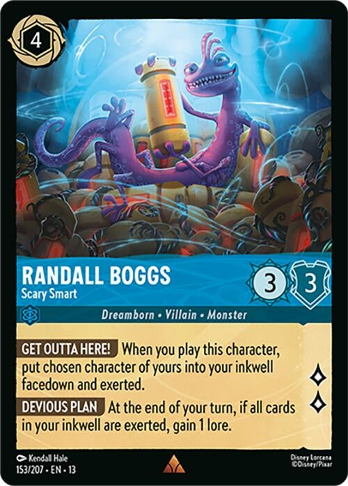 Image for Randall Boggs - Scary Smart (153/207) [Attack of the Vine!] (13) - Disney Lorcana