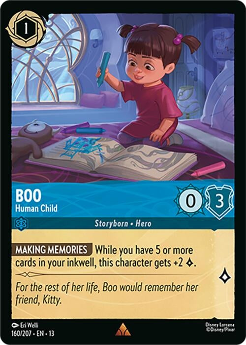 Image for Boo - Human Child (160/207) [Attack of the Vine!] (13) - Disney Lorcana