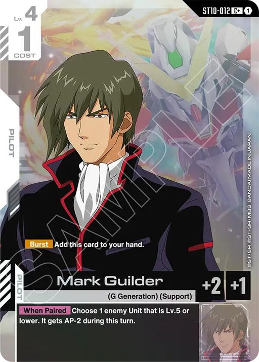 Image for Mark Guilder (C+) (ST10-012) (Holofoil) [Starter Deck 10: Generation Pulse] (ST10) - Gundam Card Game