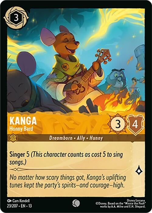 Image for Kanga - Hunny Bard (23/207) [Attack of the Vine!] (13) - Disney Lorcana