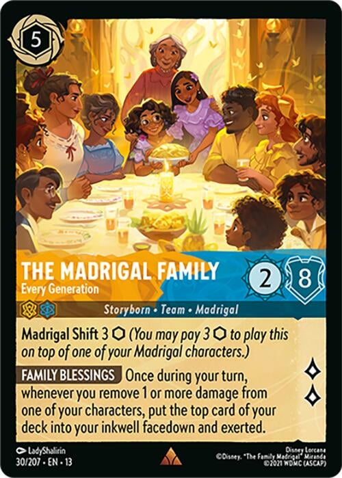 Image for The Madrigal Family - Every Generation (30/207) [Attack of the Vine!] (13) - Disney Lorcana