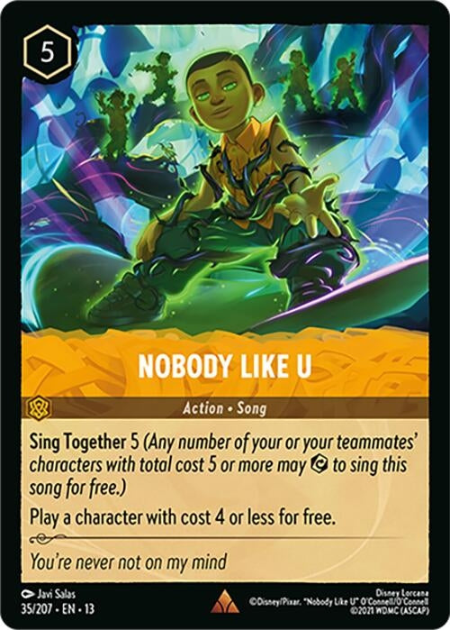 Image for Nobody Like U (35/207) [Attack of the Vine!] (13) - Disney Lorcana