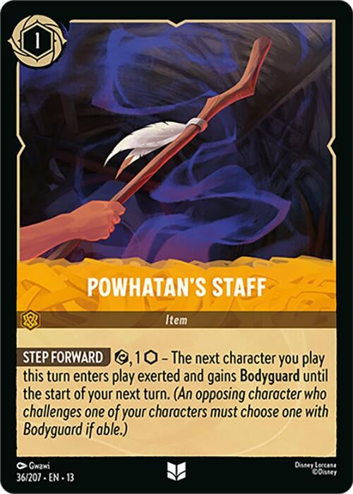 Image for Powhatan's Staff (36/207) [Attack of the Vine!] (13) - Disney Lorcana