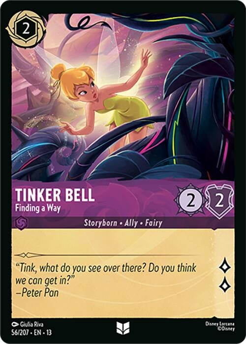 Image for Tinker Bell - Finding a Way (56/207) [Attack of the Vine!] (13) - Disney Lorcana