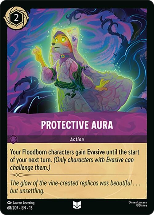 Image for Protective Aura (68/207) [Attack of the Vine!] (13) - Disney Lorcana