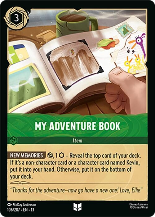 Image for My Adventure Book (106/207) [Attack of the Vine!] (13) - Disney Lorcana