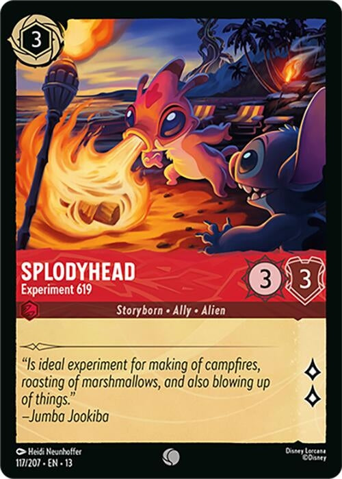 Image for Splodyhead - Experiment 619 (117/207) [Attack of the Vine!] (13) - Disney Lorcana