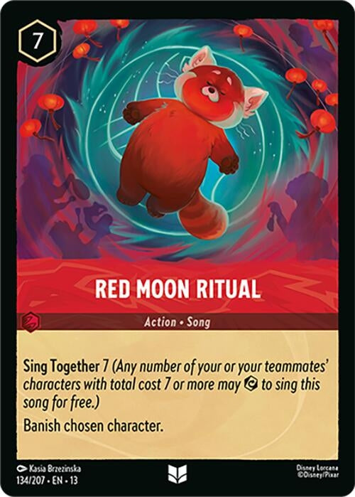 Image for Red Moon Ritual (134/207) [Attack of the Vine!] (13) - Disney Lorcana