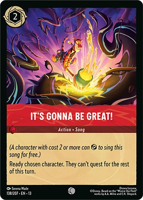 Image for It's Gonna Be Great! (138/207) [Attack of the Vine!] (13) - Disney Lorcana