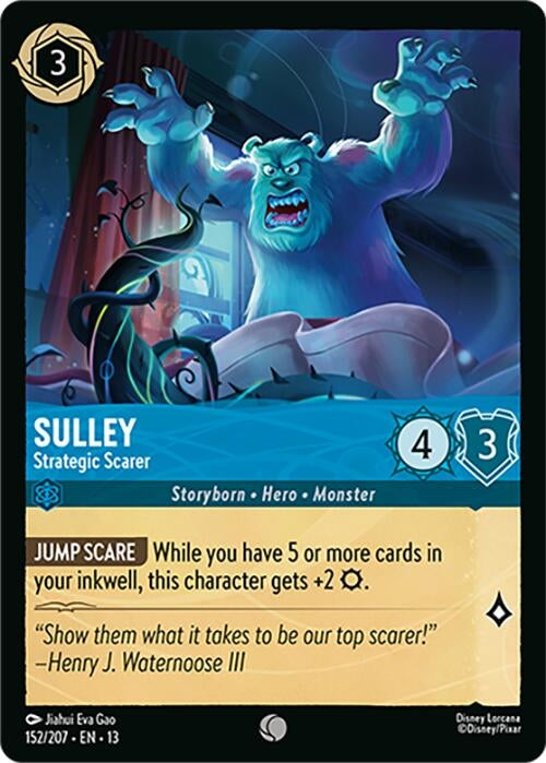 Image for Sulley - Strategic Scarer (152/207) [Attack of the Vine!] (13) - Disney Lorcana