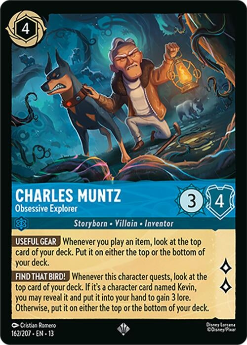 Image for Charles Muntz - Obsessive Explorer (162/207) [Attack of the Vine!] (13) - Disney Lorcana