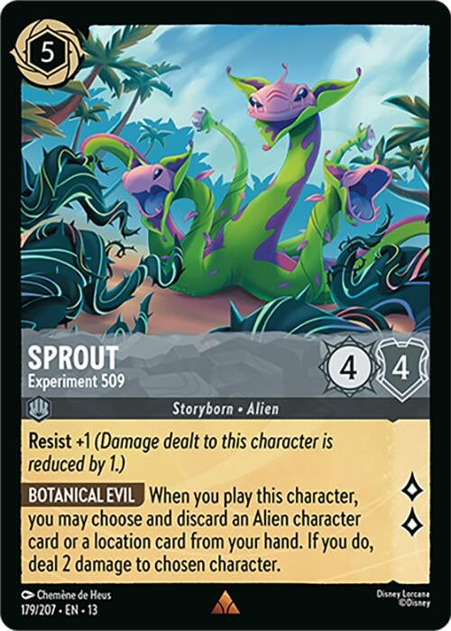 Image for Sprout - Experiment 509 (179/207) [Attack of the Vine!] (13) - Disney Lorcana
