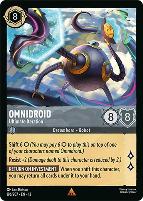Image for Omnidroid - Ultimate Iteration (196/207) [Attack of the Vine!] (13) - Disney Lorcana