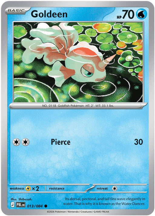 Image for Goldeen (013/084) [ME05: Pitch Black] (ME05) - Pokemon