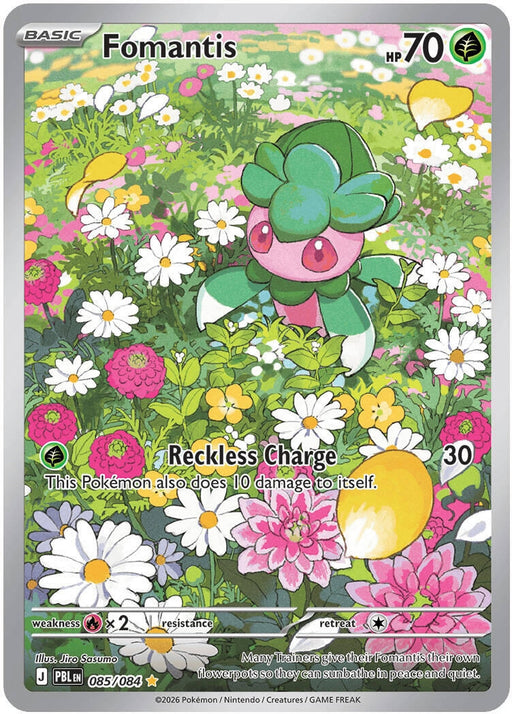 Image for Fomantis (085/084) (Holofoil) [ME05: Pitch Black] (ME05) - Pokemon