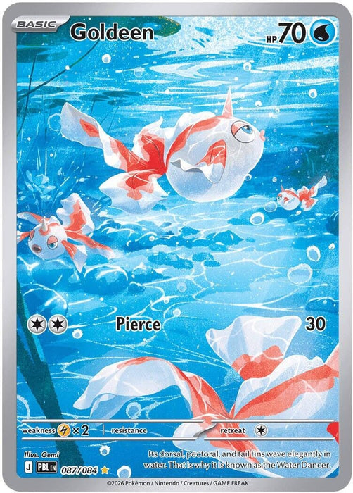 Image for Goldeen (087/084) (Holofoil) [ME05: Pitch Black] (ME05) - Pokemon