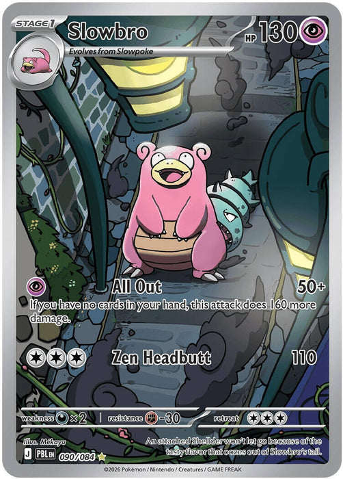 Image for Slowbro (090/084) (Holofoil) [ME05: Pitch Black] (ME05) - Pokemon