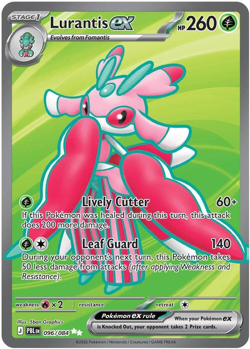 Image for Lurantis ex (096/084) (Holofoil) [ME05: Pitch Black] (ME05) - Pokemon