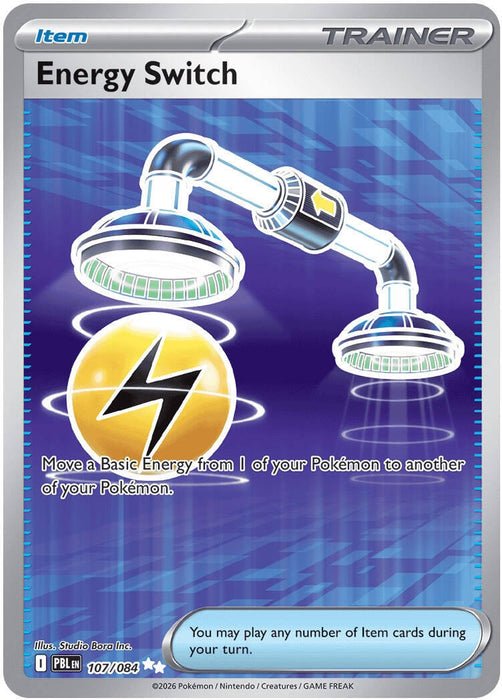 Image for Energy Switch (107/084) (Holofoil) [ME05: Pitch Black] (ME05) - Pokemon