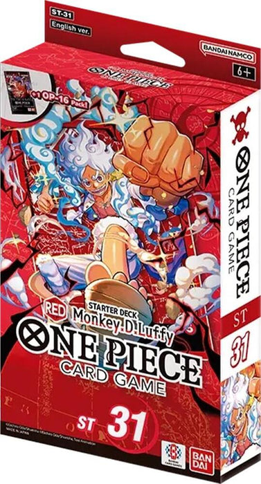 One Piece CG: Starter Deck ST-31 RED Monkey.D.Luffy