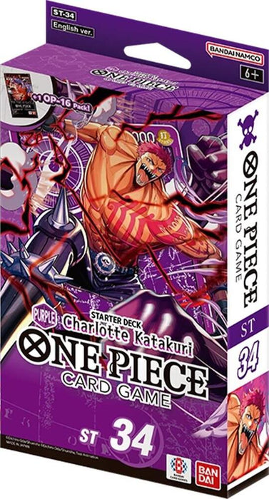 One Piece CG: Starter Deck ST-34 PURPLE Charlotte Katakuri